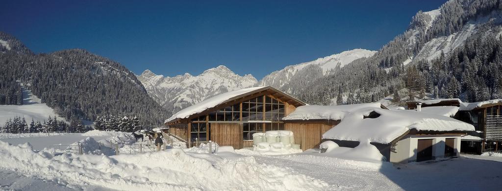 Reiterhof Berggut Gaicht Hotel Nesselwängle Exterior foto